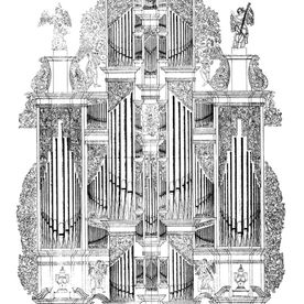 Historisches Orgelgehäuse Jakobikirche Stralsund